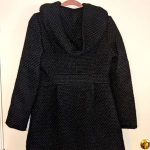 Green with Envy Wool Babydoll Coat